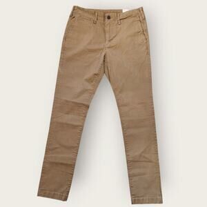 American Eagle Khakis Mens Sz 30x29.5 Flex Skinny Lived-in Khakis Dress Pants